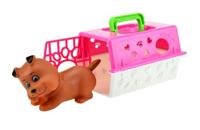 Toi Toys speelset Hond met bench bruin