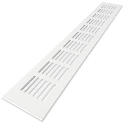 Ventilatiestrip Aluminium Lxh 400 X 80mm (g61-4008w) Wit Ral9010 Ventilatiestrip Aluminium Lxh 400 X 80mm (g61-4008w) Wit Ral9010