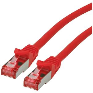 ROLINE patchkabel Cat.6 S/FTP (PiMF), componentniveau, LSOH, rood, 2 m