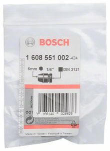 Bosch Accessories Bosch 1608551002 Dop (zeskant) Dopsleutelinzetstuk 6 mm 1/4 (6.3 mm)