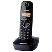 Panasonic KX-TG1611 DECT beller-ID zwart - telefoon (DECT-telefoon, 50 ingangen, beller-ID, zwart)
