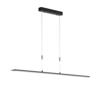 Fischer & Honsel Zwarte kantoor hanglamp Metz TW 160cm 60016 - thumbnail