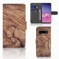 Samsung Galaxy S10 Book Style Case Tree Trunk