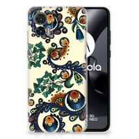 Siliconen Hoesje Motorola Edge 30 Neo Barok Flower - thumbnail