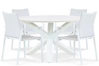 Lifestyle Rome/Orino 130 cm dining tuinset 5-delig - thumbnail