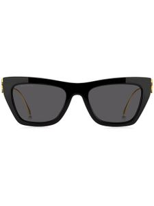 ETRO lunettes de soleil Bold à monture papillon - Noir