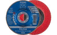 PFERD 67711580 PFC 115 CO-FREEZE 80 SG INOX Lamellenschijf Diameter 115 mm Boordiameter 22.23 mm Legering op nikkelbasis, Superlegeringen op nikkel- of