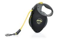 Flexi Giant - Hondenriem - Neon Band - Zwart - XL - 8M