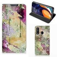 Bookcase Samsung Galaxy A60 Letter Painting