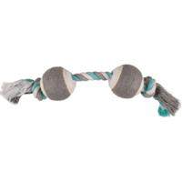 Hondenspeelgoed Jim Katoenen Knoopbeen Duotennis Groen - 40 cm 40 cm Flamingo Groen