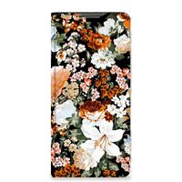 Smart Cover voor Samsung Galaxy S20 FE Dark Flowers