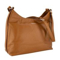 5th Avenue leren schoudertas cognac