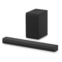 LG DS40T 2.1 Soundbar (300W) met draadloze subwoofer (ARC, HDMI, Optisch, Bluetooth) [2024], zwart