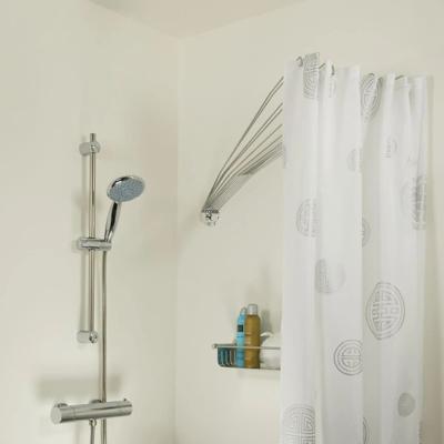 Sealskin Sealskin Douchegordijnstang Umbrella hoekmodel chroomkleurig