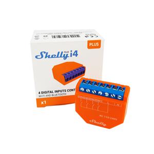 Shelly Plus i4 relais Wifi, Bluetooth