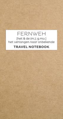 BBNC Cadeau Fernweh Travel Notebook navulset BBNC Cadeau Fernweh Travel Notebook navulset