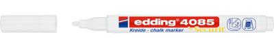 Edding 4085 krijtstift Rond Wit 1 stuk(s)
