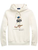 Polo Ralph Lauren hoodie Polo Bear à lien de resserrage - Blanc - thumbnail