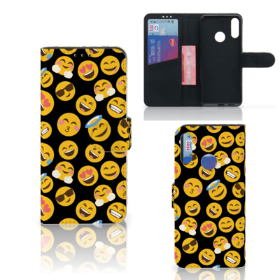 Motorola Moto E6 Plus Telefoon Hoesje Emoji