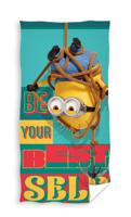 Minions strandlaken Be your Best Self 70 x 140 cm - thumbnail