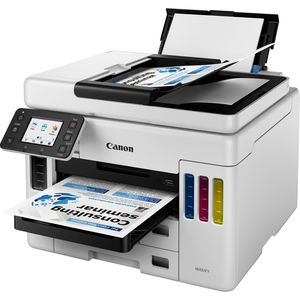 Canon MAXIFY GX7050 Multifunctionele printer Inkjet Kleur A4 Printen, scannen, kopiëren, faxen ADF, Duplex-ADF, Duplex, Inktbijvulsysteem, USB, WiFi