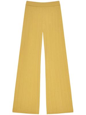 12 STOREEZ High waist broek - Geel