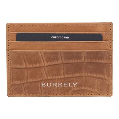 Burkely Croco Cody CC Holder RFID Cognac