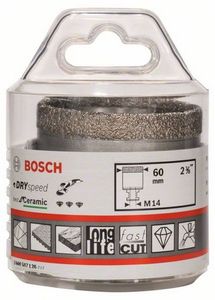 Bosch Accessories Bosch Power Tools 2608587128 Diamantboor droog 60 mm Diamant uitgerust 1 stuk(s)