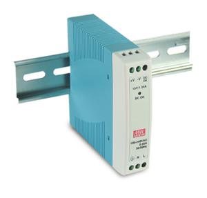 Mean Well MDR-10-24 DIN-rail netvoeding 24 V/DC 0.42 A 10 W Aantal uitgangen: 1 x Inhoud: 1 stuk(s)