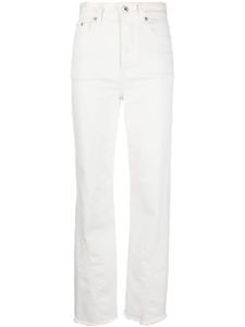 Lanvin jean torsadé à coupe droite - Blanc