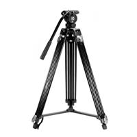 Caruba Videostar 180 Pro Videostatief + vloeistof gedempte kop