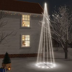 Kegelkerstboom 1134 LED's koudwit 230x800 cm