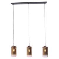 Vurna Jalama hanglamp glas goud 3L 100 cm