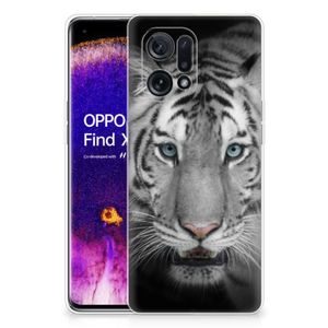 OPPO Find X5 TPU Hoesje Tijger