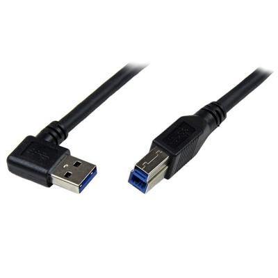 .com SuperSpeed USB 3.0-kabel - rechtshoekig A naar B - MM - USB-kabel - USB Type B (M) naar USB type A (M) - USB 3.0 - 1 m .com SuperSpeed USB 3.0-kabel - rechtshoekig A naar B - MM - USB-kabel - USB Type B (M) naar USB type A (M) - USB 3.0 - 1 m
