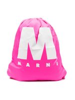 Marni Kids sac à dos à logo imprimé - Rose