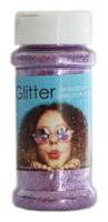 Globos glitter 100 gram kunststof lila