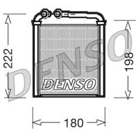 Kachelradiateur, interieurverwarming DENSO, u.a. für VW, Skoda