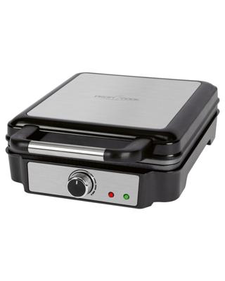 ProfiCook PC-WA 1241 4 wafel(s) 1200 W Zwart, Roestvrijstaal