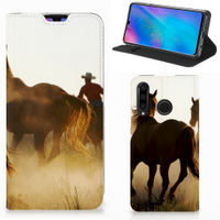 Huawei P30 Lite New Edition Hoesje maken Design Cowboy - thumbnail