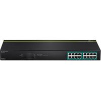 Trendnet TPE-TG160G netwerk-switch Unmanaged L2 Gigabit Ethernet (10/100/1000) Power over Ethernet (PoE) 1U Zwart - thumbnail