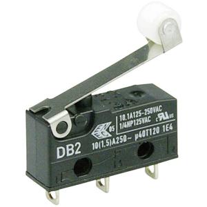 ZF DB2C-A1RC Microschakelaar DB2C-A1RC 250 V/AC 10 A 1x aan/(aan) IP67 Moment 1 stuk(s)