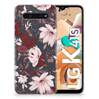 Hoesje maken LG K41s Watercolor Flowers