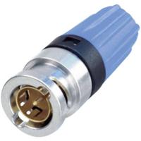 Neutrik NBNC75BLP9 NBNC75BLP9 BNC-connector Stekker, recht 75 Ω 1 stuk(s) - thumbnail