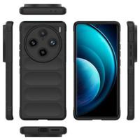 vivo X100 Pro Rugged Series TPU Case - Zwart - thumbnail