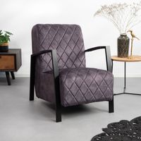 Tower Living Fauteuil Villa Velvet - thumbnail