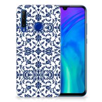 Honor 20 Lite TPU Case Flower Blue - thumbnail