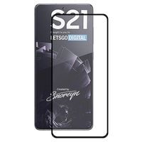 Samsung Galaxy S21 5G Hat Prince Full Size Glazen Screenprotector - Zwarte Rand - thumbnail