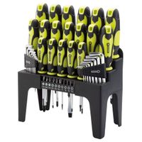 Draper Tools Draper Tools Schroevendraaier, inbus en bit set 44-delig groen 78619 - thumbnail