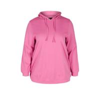 Zizzi hoodie VITO roze
